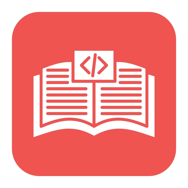 Learn To Code vector icon Can be used for No Code iconset