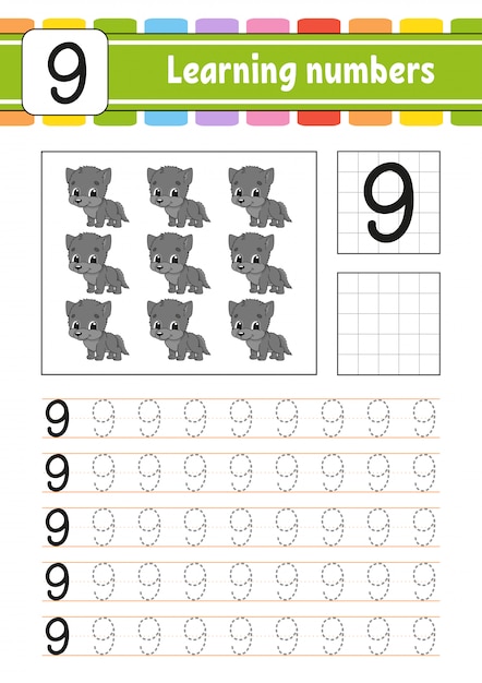 Learning numbers for kids