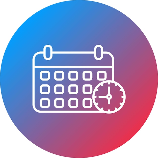 leave application system icon vector image can be used for human resources
