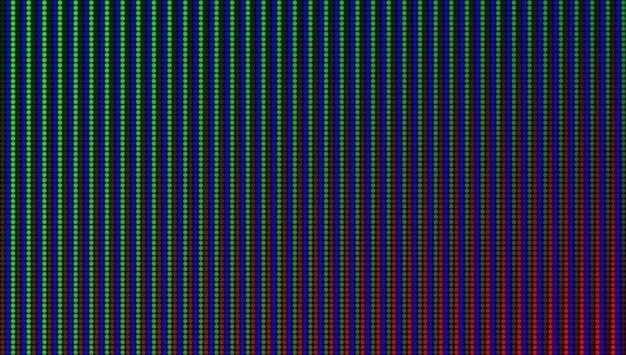 led screen texture. lcd pixel monitor. digital display with dots. vector illustration.