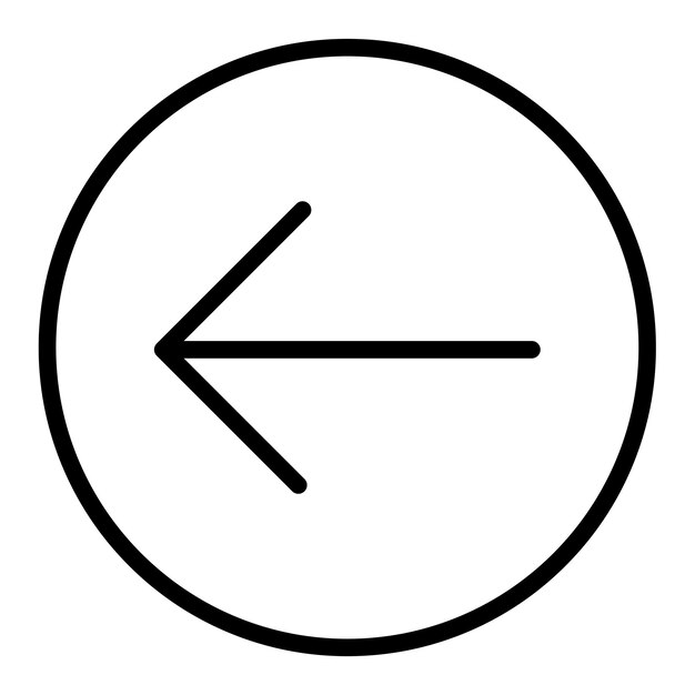 left arrow free arrow icons the arrow icon is set isolated on a black background vectors eps