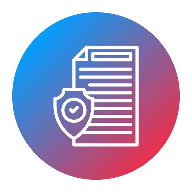 Legal icon vector image Can be used for Compilance and Regulation