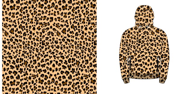 leopard vector pattern seamless pattern wild design animal background vector leopard skin texture