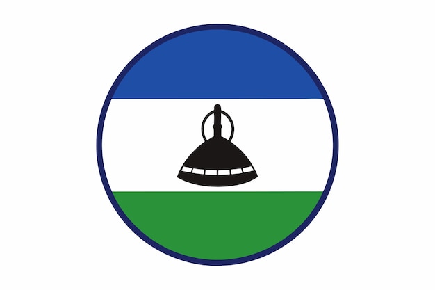 lesotho country flag