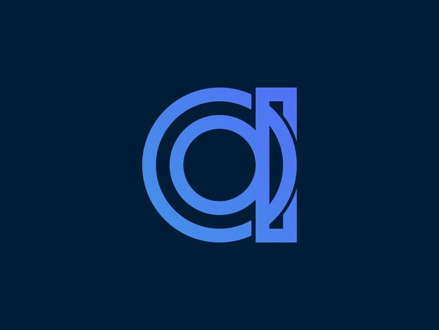 Letter A Modern Company Logo Vector