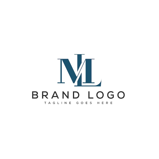 letter LM logo design vector template design for brand