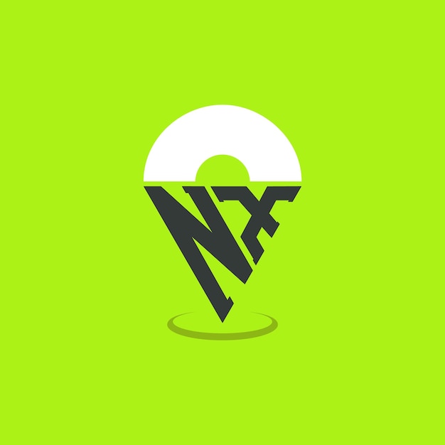 letter nx location logo design modern initials nx pinpoint logo for navigation map apps and location based businesses