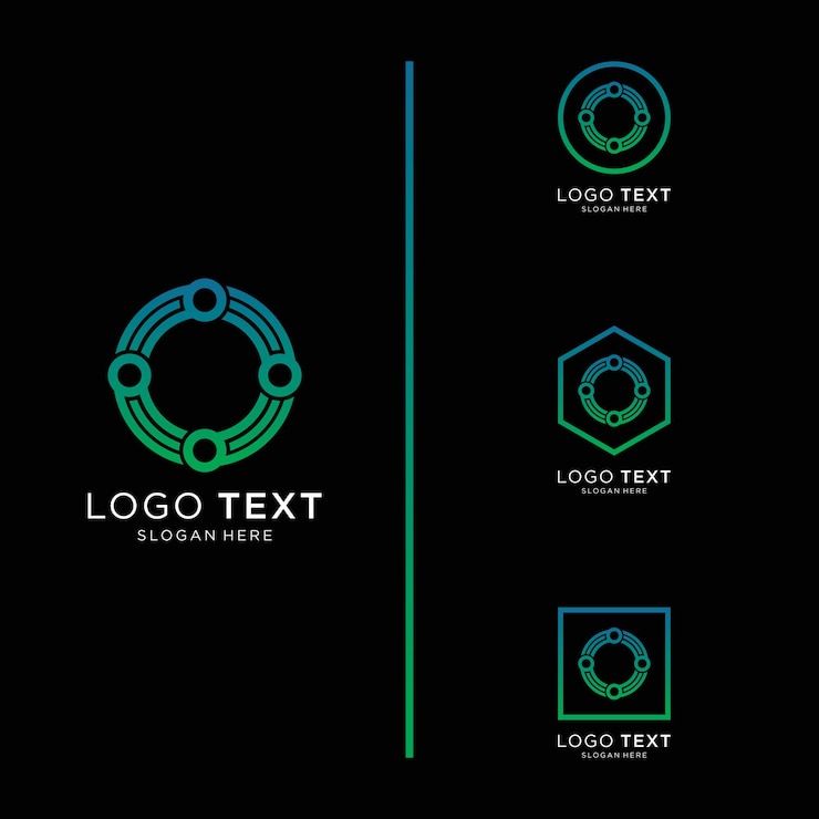 Letter o logo icon design template elements