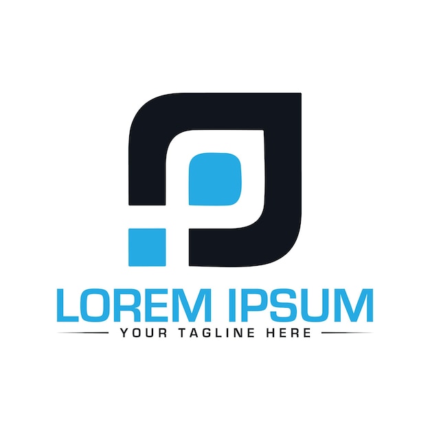 Letter P logo icon Letter P Logo Template Design Vector Illustration Design