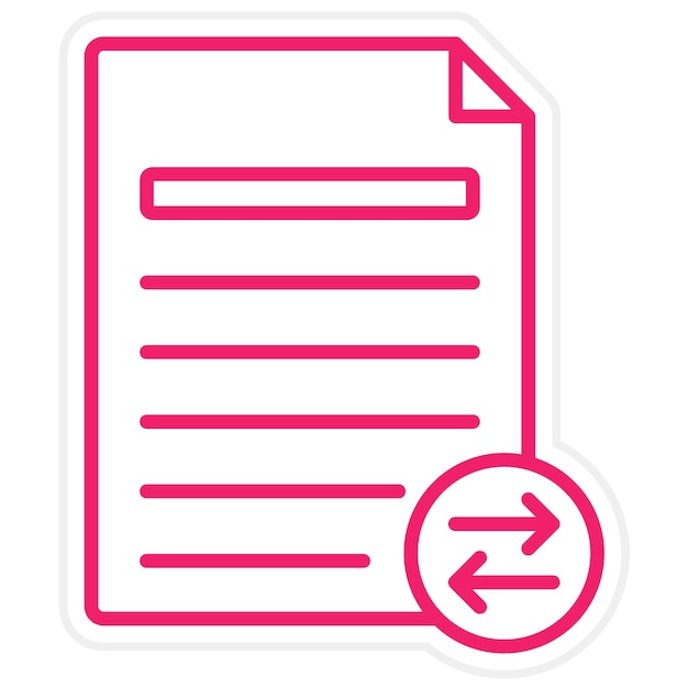 Letter Sorting Icon Style