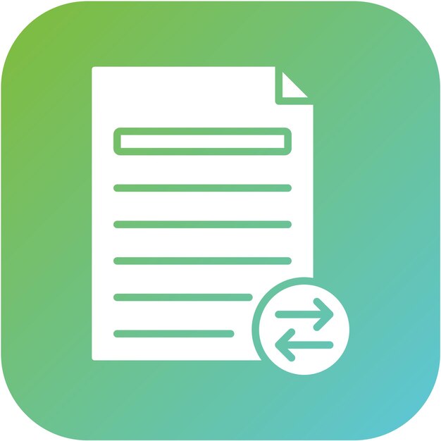 Letter Sorting Icon Style