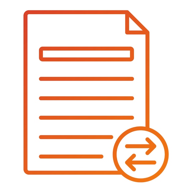Letter Sorting Icon Style