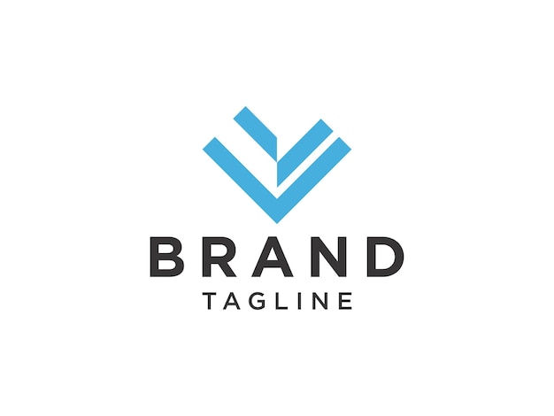 Letter V in Security Logo Protection Symbol Vector Logo Design
