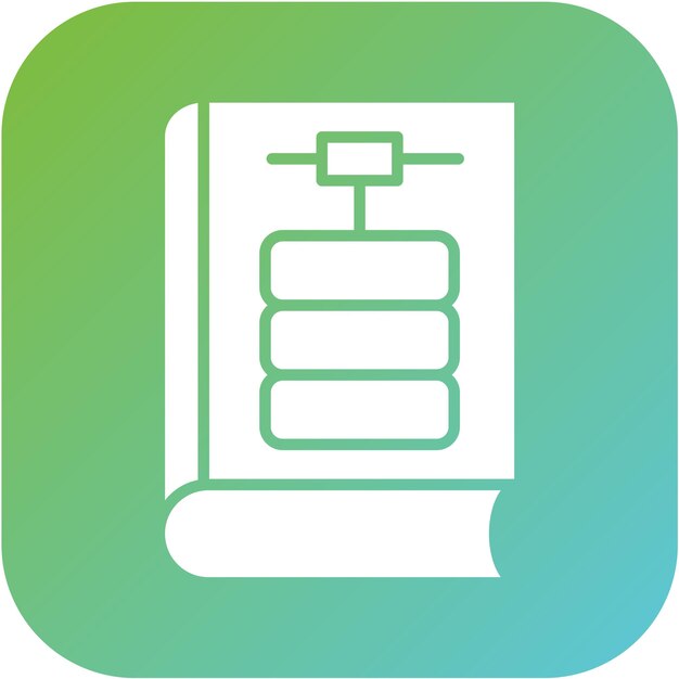 Library Database Icon Style
