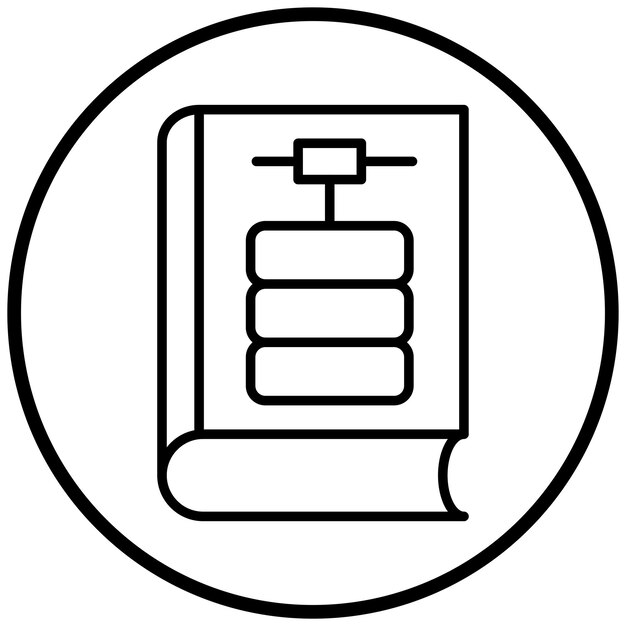 Library Database Icon Style