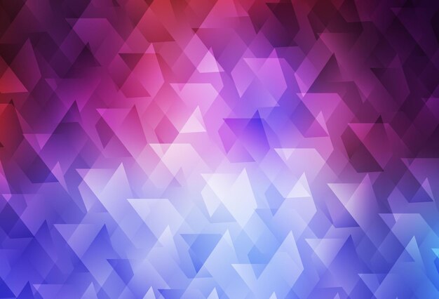 Light Blue Red vector pattern in square style