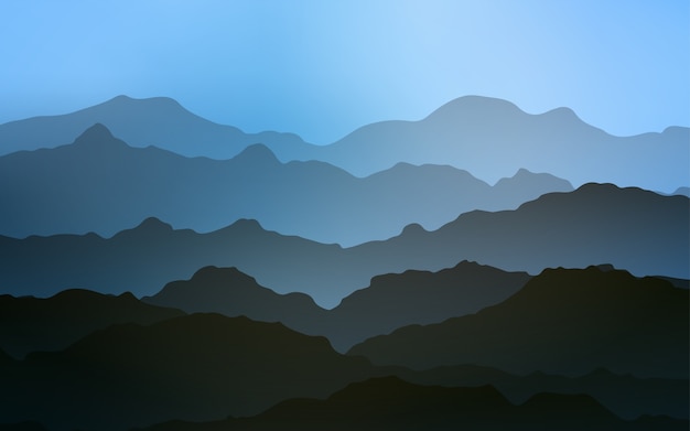 Light BLUE vector template with bubble shapes