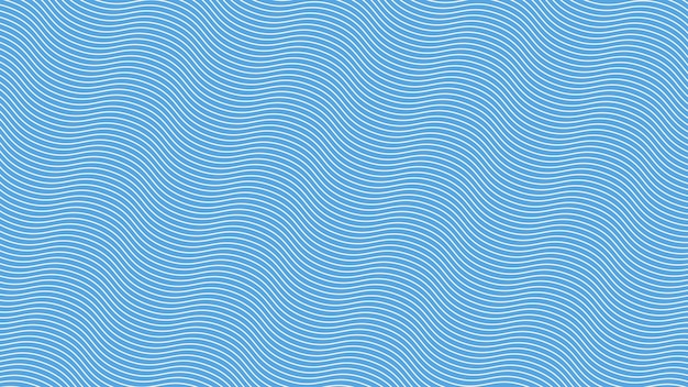 Light Blue wavy seamless pattern vector image for backdrop or presentation