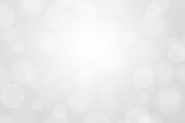 Light blurred bokeh background. Vector illustration.