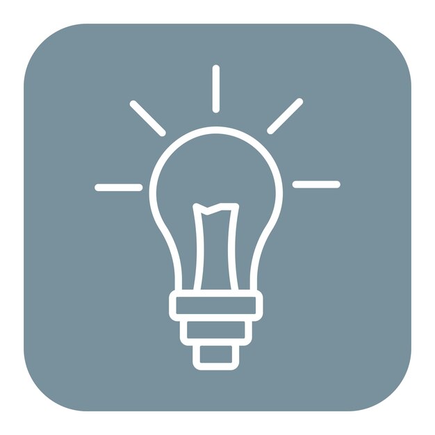 Light Bulb vector icon Can be used for Home Improvements iconset