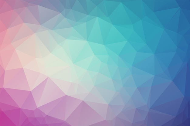 light colorful polygonal crystal background multicolor polygon design pattern