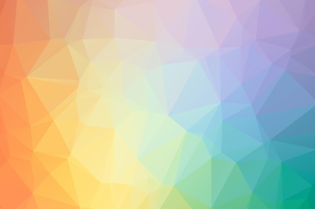 light colorful polygonal crystal background multicolor polygon design pattern