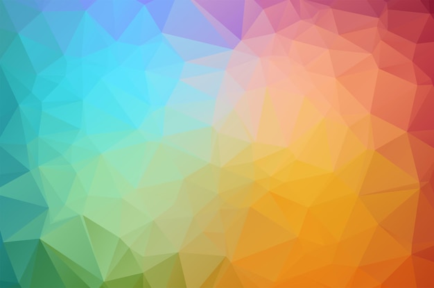 light colorful polygonal crystal background multicolor polygon design pattern