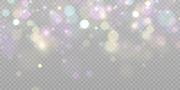 Light effect with lots of shiny highlights background of abstract gold blue and silver glittering