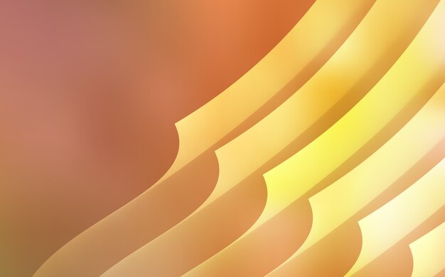 Light Orange vector pattern with sharp lines
