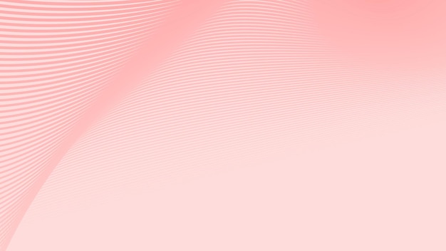 light pink with stripes wave lines abstract background for backdrop or presentation