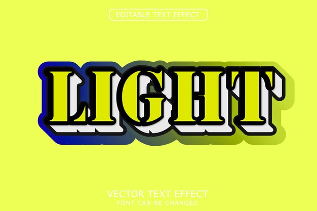 LIGHT TEXT EFFECT