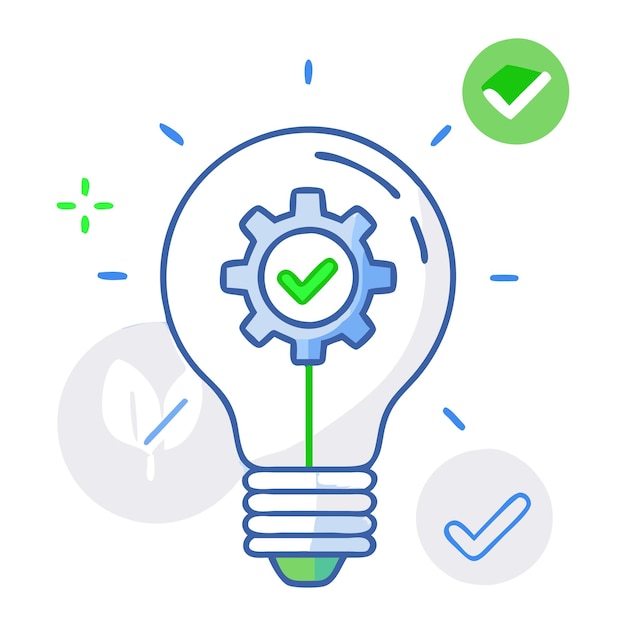 lightbulb vector