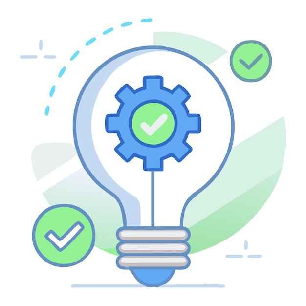 lightbulb vector