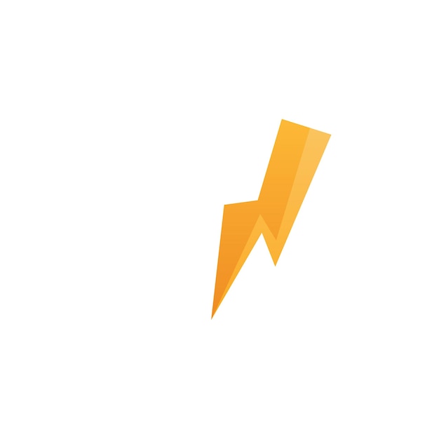 Lightning Flash Yellow Template
