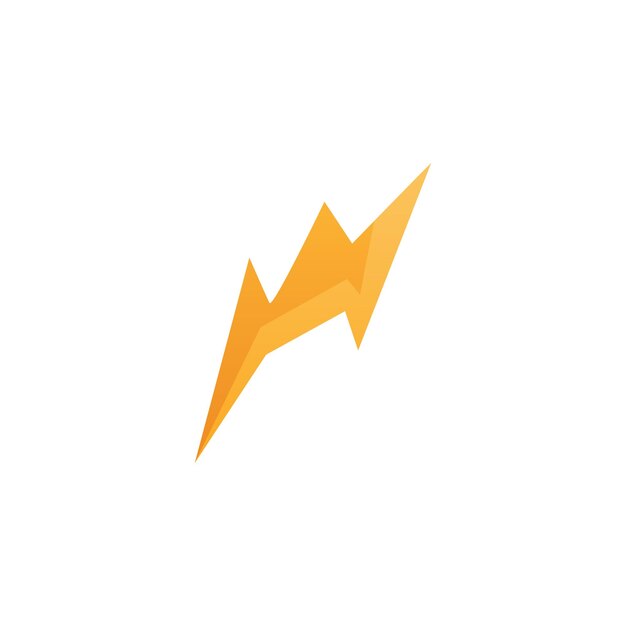 Lightning Flash Yellow Template