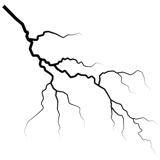 Lightning thunder electricity storm light energy flash rays power flare