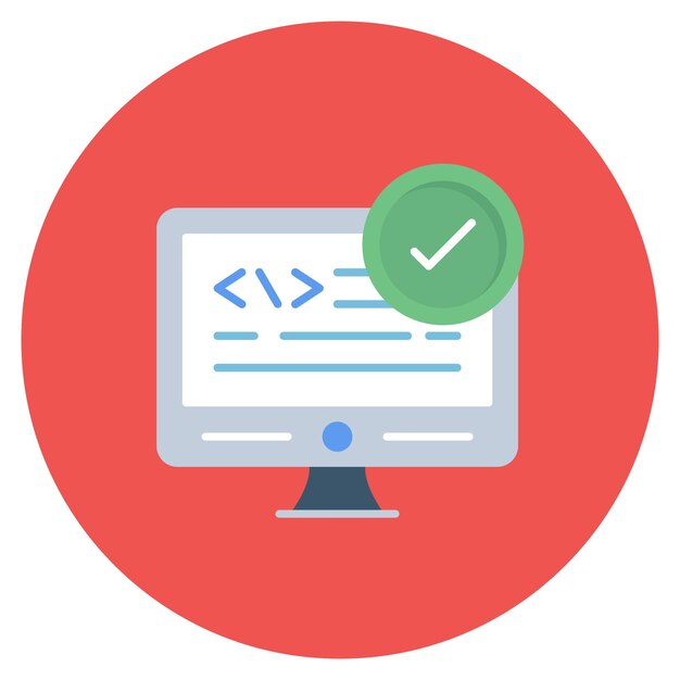 Limited Usability Flat Illustration