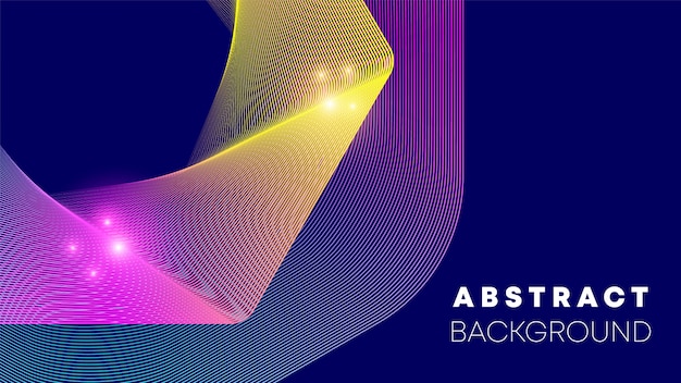 Line abstract background vector illustration