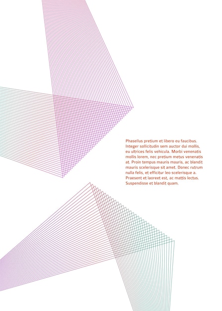 line design element many parallel lines poligonal form10