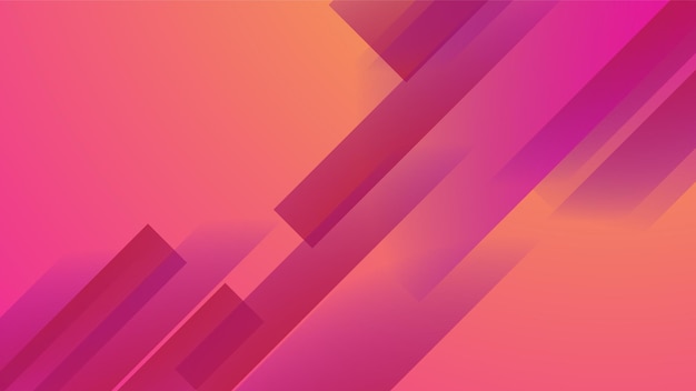 Line Peach Colorful Abstract Geometric Design Background