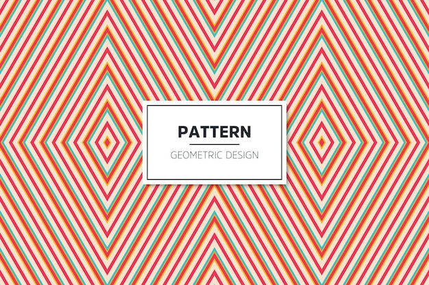 lineal colorful geometric seamless pattern