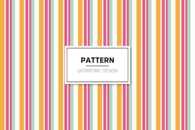 lineal colorful geometric seamless pattern