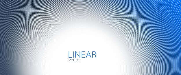 Linear abstract background vector design 3D lines in perspective curve and wave lines in motion smooth and soft backdrop