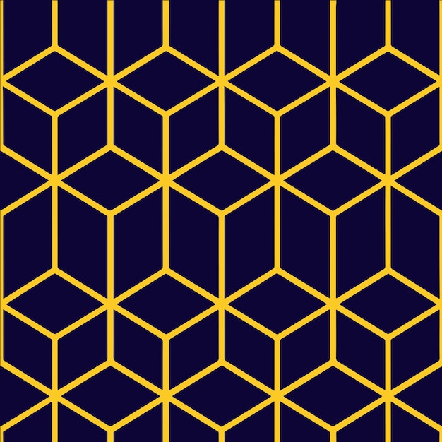 Linear Elegant Geometric Minimalist Art Deco Seamless Pattern