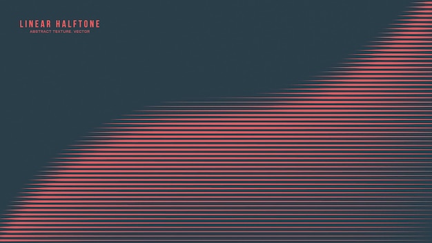 linear half tone pattern vector smooth curved border stylish abstract background