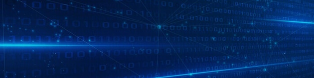linkedin banner Futuristisk abstrakt bakgrund i wireframe stil