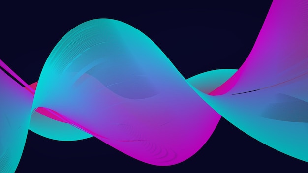 Liquid abstract wave background