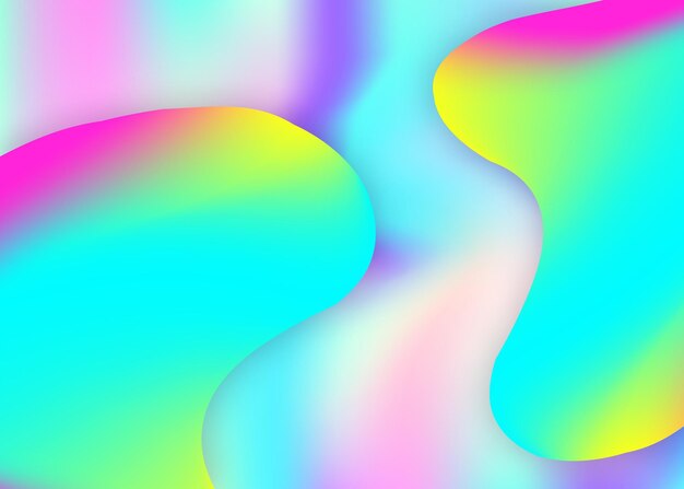 Liquid elements background with dynamic shapes and fluid