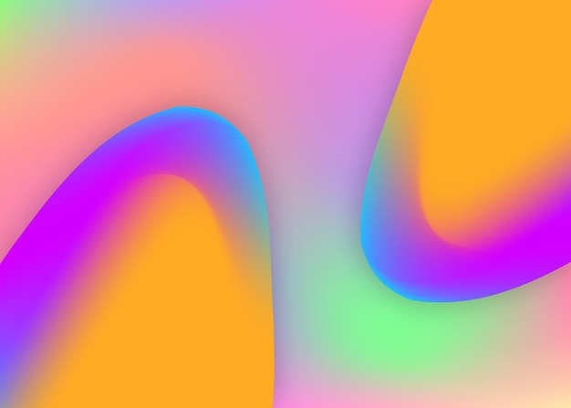 liquid fluid background with dynamic elements and shapes