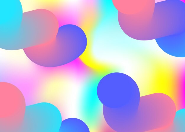 liquid fluid background with dynamic elements and shapes